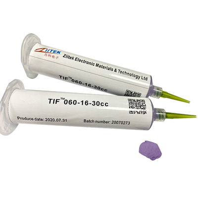 6W/MK Purple Soft Silicone Thermally Conductive Putty Thermal Congductive Gel For LED Lamp