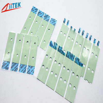 Highly Efficient Thermal Conductivity 1.2W/MK 100x100mm Silicone Thermal Pads For Laptop Heat Insulation Materials