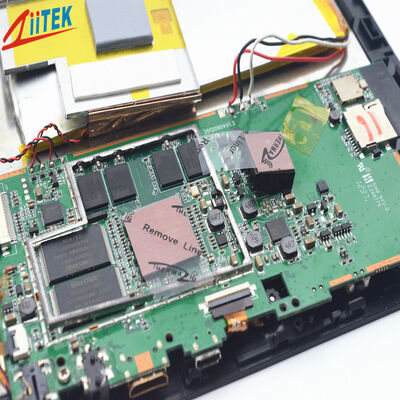 हार्ड ड्राइव CPU GPU थर्मल गैप फिलर 1.W 1.5 मिमी 2 मिमी 3 मिमी गर्मी क्षमता 1 l / g-K के लिए